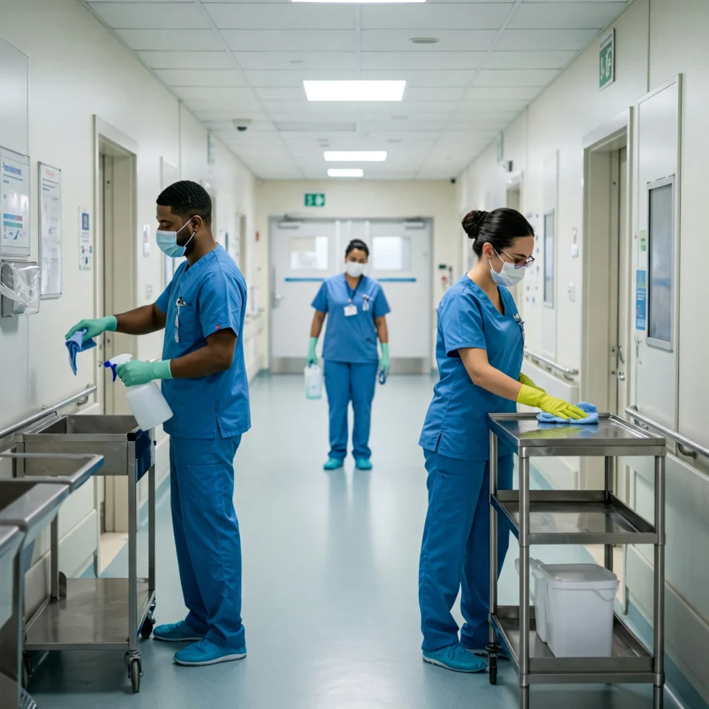 Curso gratis de limpieza y desinfección hospitalaria